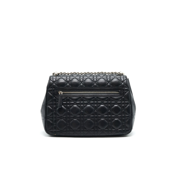 Dior Miss Dior Medium Flap Bag Black SHW