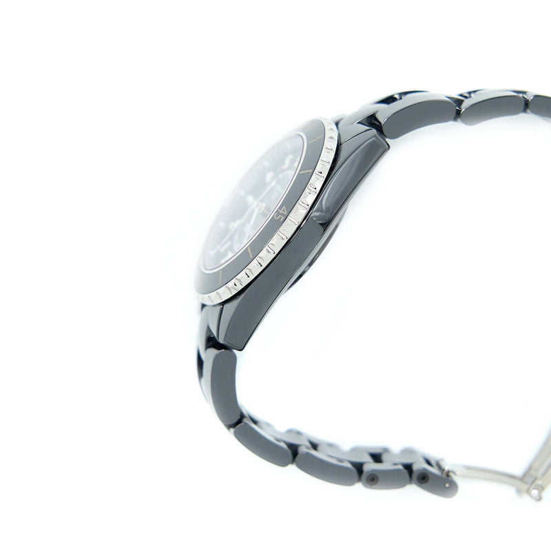 Chanel J12 Automatic Black Dial Black Ceramic Strap Women's Watch H5697