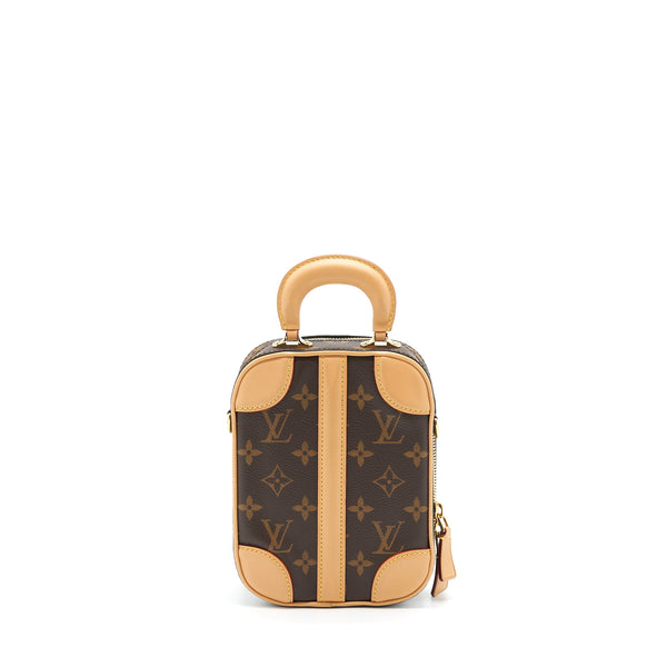 Louis Vuitton Vertical Mini Luggage Monogram Canvas GHW