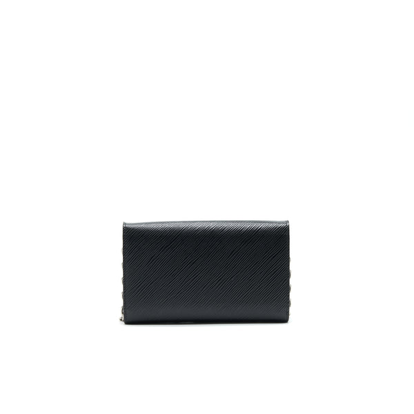 Louis Vuitton Twist Wallet on Chain black SHW epi leather