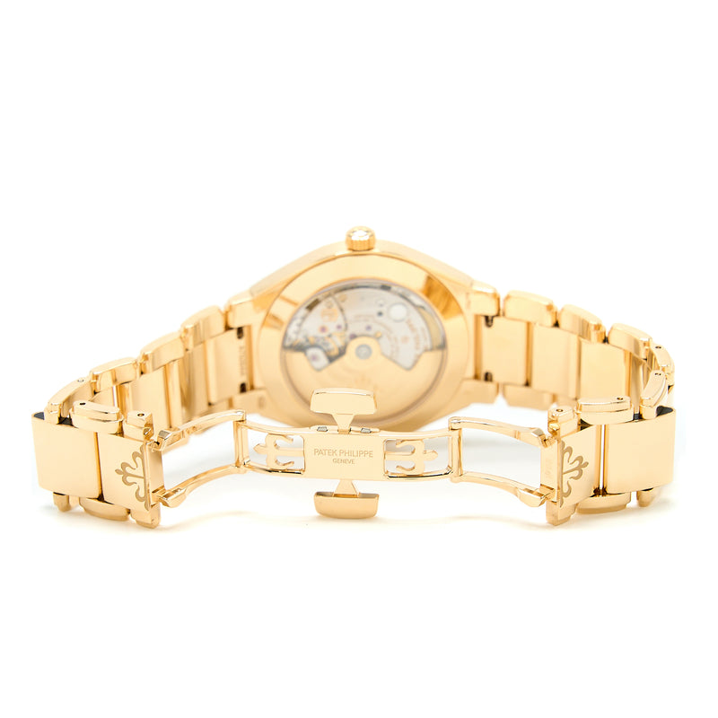 Patek Philippe 7300/1200R-011 36mm Twenty 4 Rose Gold Rose-Gilt Sunburst Dial With Diamonds