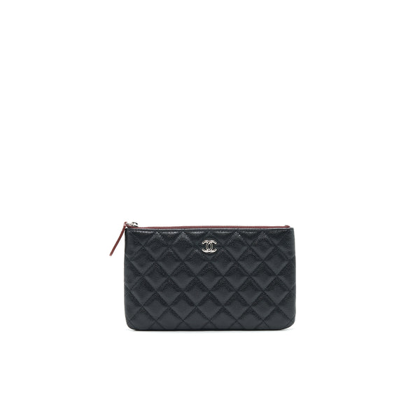 Chanel Coin Pouch Caviar Leather Black