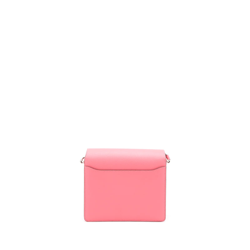 Hermes Mini Roulis Evercolour Rose Azalee SHW Stamp D