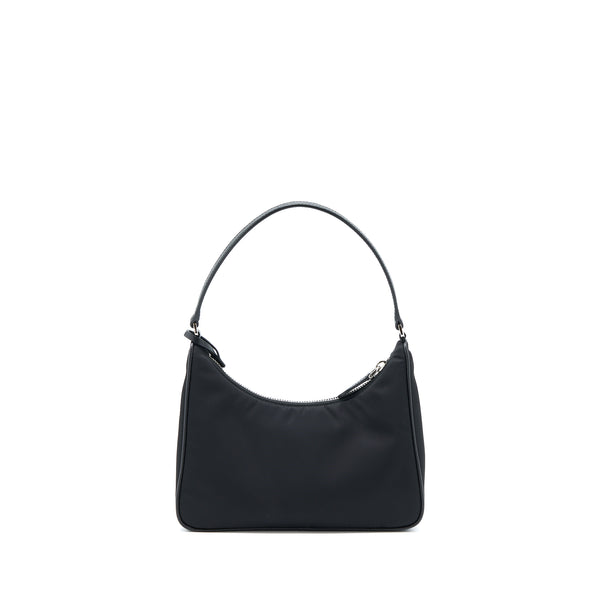 Prada Reedition 2005 Nylon Bag Black SHW