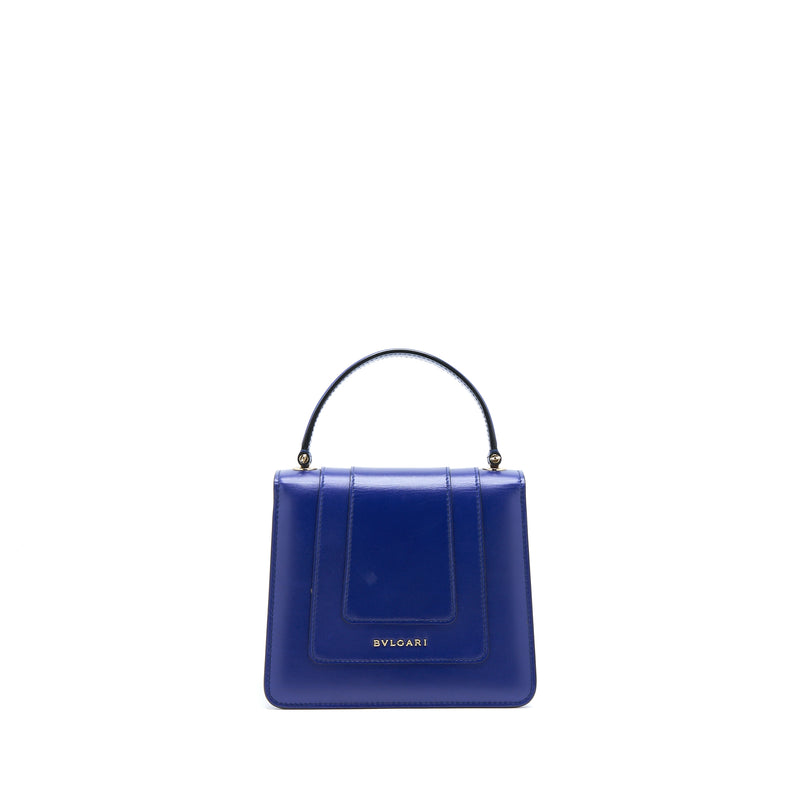 Bvlgari Serpenti Forever Crossbody Bag Blue