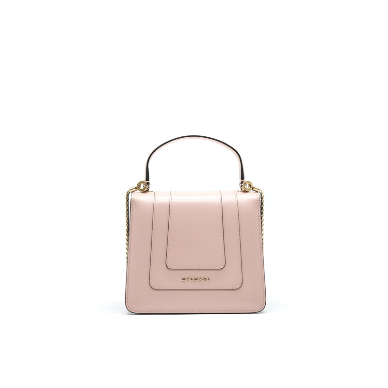 Bvlgari - Authenticated Serpenti Handbag - Leather Pink for Women, Never Worn