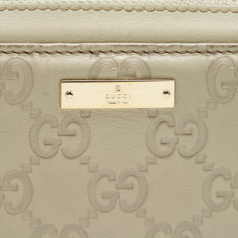 Gucci Vintage Shoulder Bag White/Extra Wallet