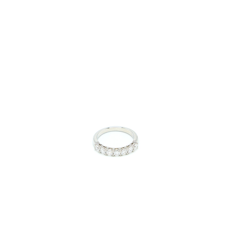 Tiffany & Co Half Circle of Round Brilliant Diamonds Band Ring