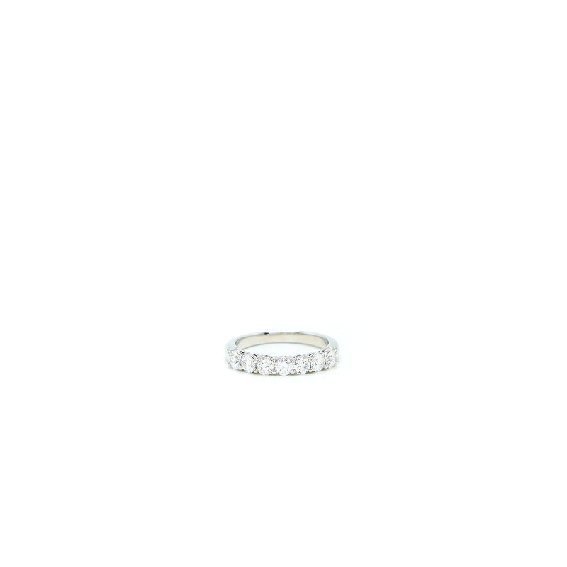 Tiffany & Co Half Circle of Round Brilliant Diamonds Band Ring