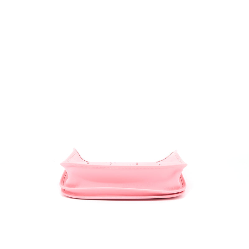 Hermes Evelyne 29 Epsom 1Q Rose Confetti SHW Stamp Square Q