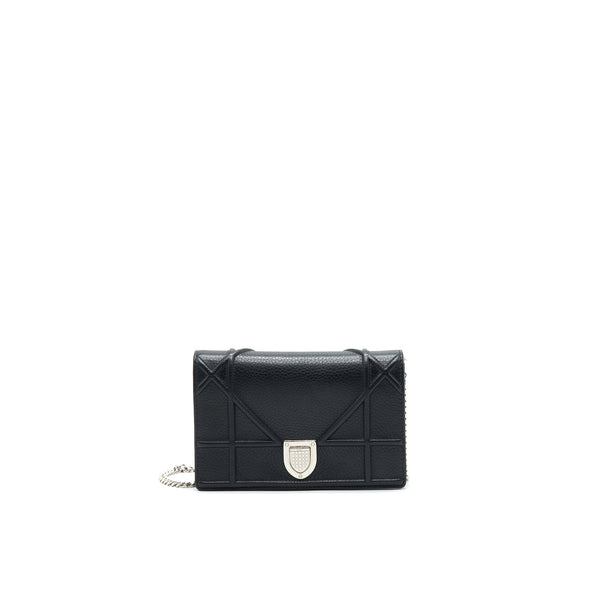 Dior Diorama Wallet on Chain Black with SHW