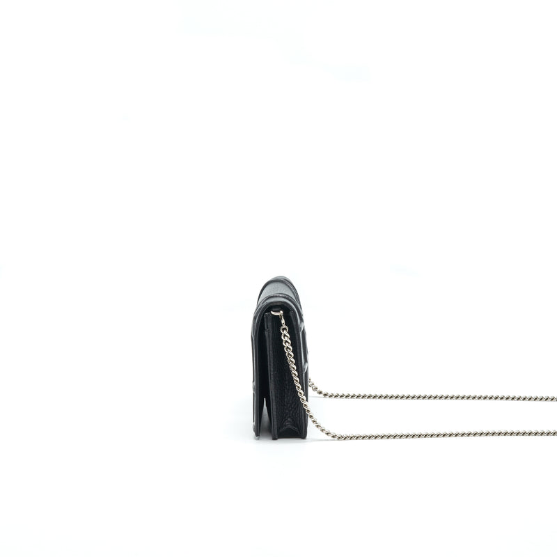 Dior Diorama Wallet on Chain Black with SHW