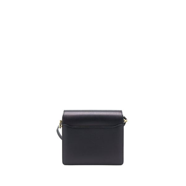 Hermes Mini Roulis Evergrain Black GHW Stamp Y