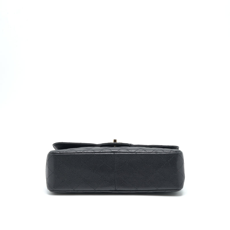 Chanel Jumbo Single Flap Bag Caviar Black SHW
