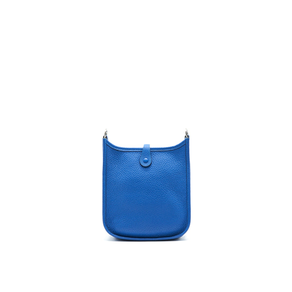 HERMES MINI EVELYNe MYKONOS/ BLANC STAMP Y