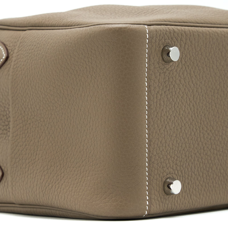 Hermes Lindy 26 Clemence Etoupe SHW Stamp Y