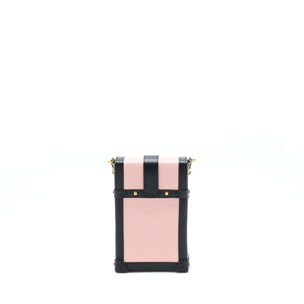 Louis Vuitton Vertical Trunk Pochette Epi Pink GHW