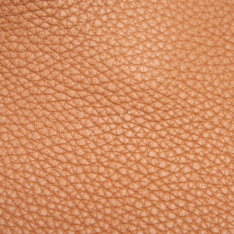 Hermes Silkycity 33 Clemence leather gold with SHW