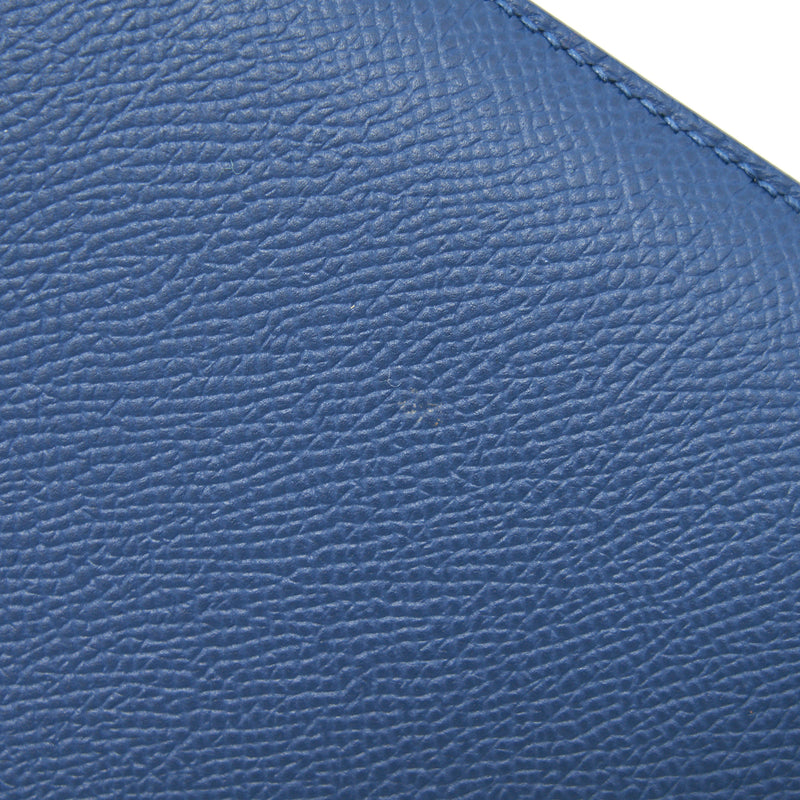 HERMES CONSTANCE MINI S4 DEEP BLUE SHW EPSOM LEATHER STAMP D