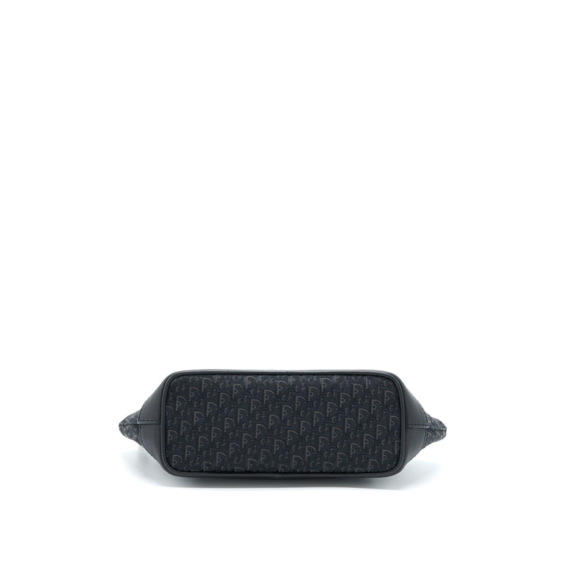 Dior Vintage Mini Bag Oblique Canvas Black SHW