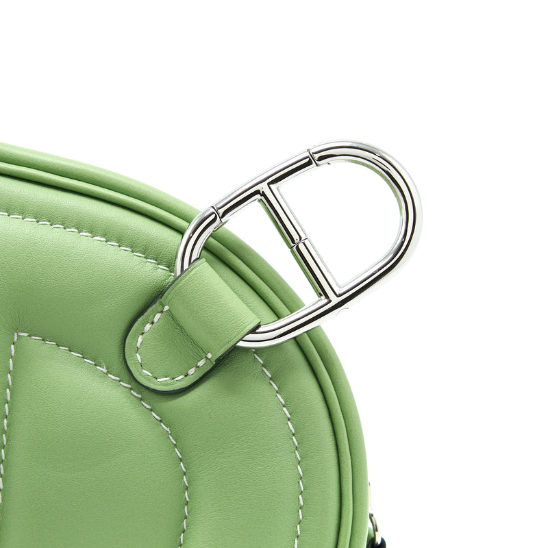 Hermes In-The-Loop Swift Vert Criquet/Bambou SHW Stamp Y