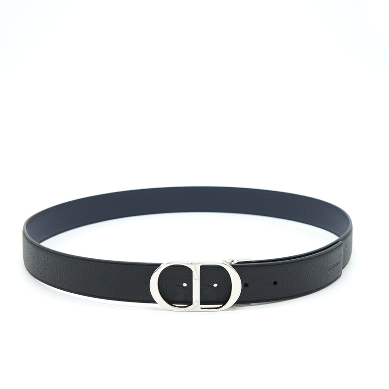 Dior Size 110 Men’s Belt Black/Navy SHW