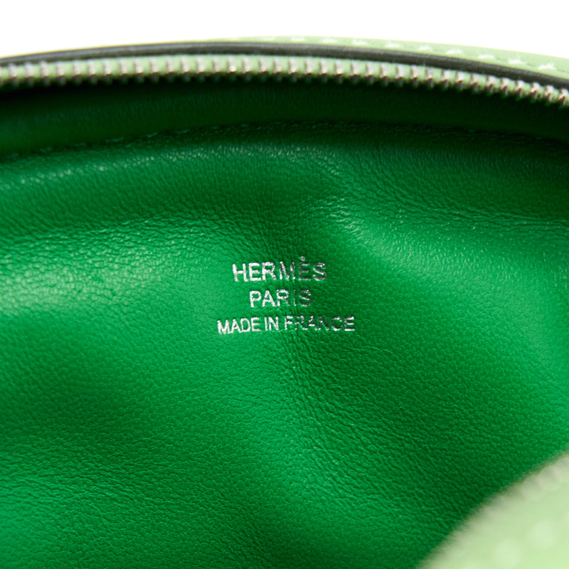 Hermes In-The-Loop Swift Vert Criquet/Bambou SHW Stamp Y