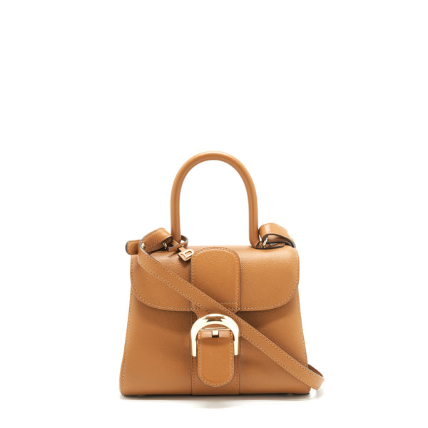 delvaux Tempete Tote Bag Caramel with LGHW