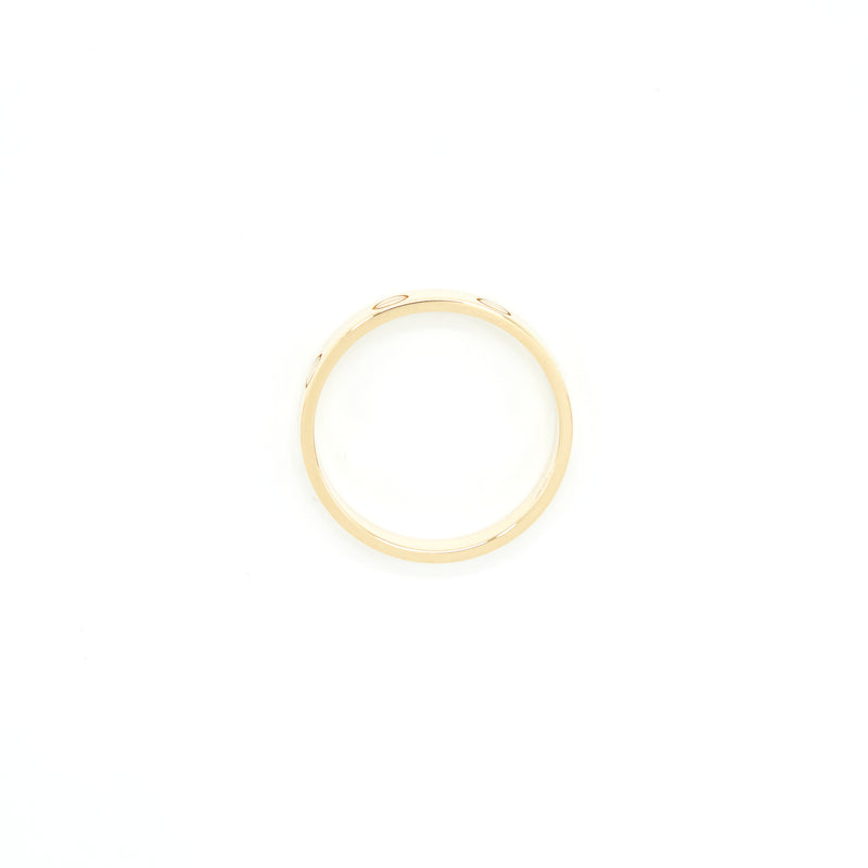 Cartier Size 57 Love Wedding Band Yellow Gold