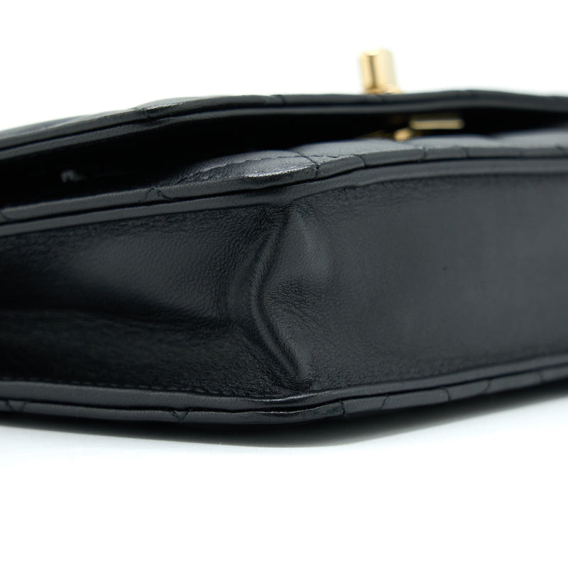 Chanel Trendy CC Wallet On Chain Lambskin Black GHW