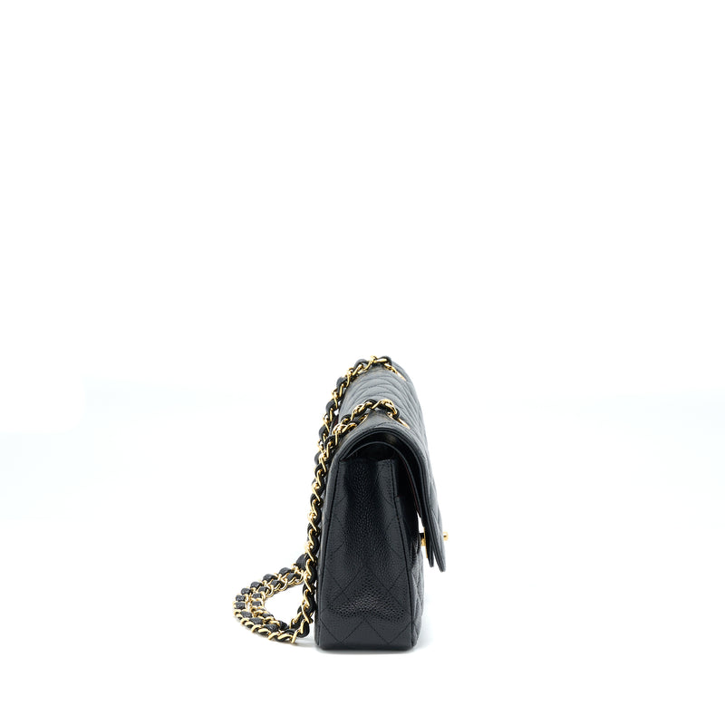 Chanel Medium Classic Double Flap Caviar Black GHW