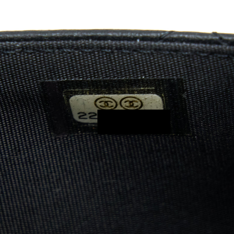 Chanel Trendy CC Wallet On Chain Lambskin Black GHW