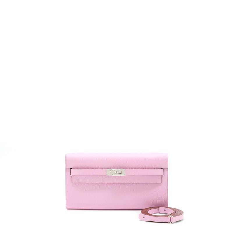 Hermes Kelly To Go Epsom X9 Mauve Sylvestre SHW Stamp U