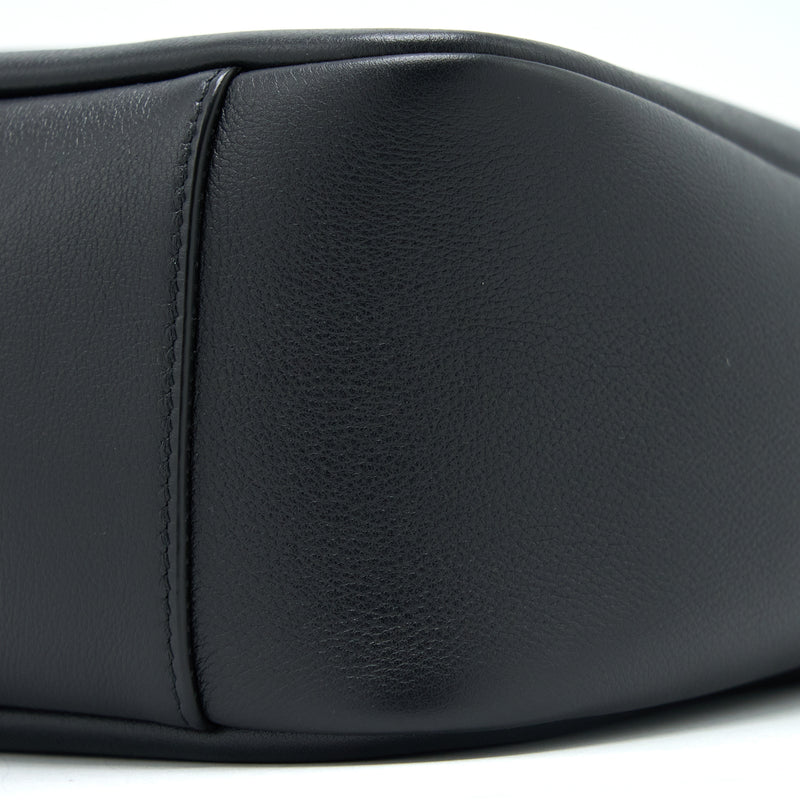 Saint laurent Le 5 A 7 Soft Small Bag in Smooth Calfskin Black Brushed GHW
