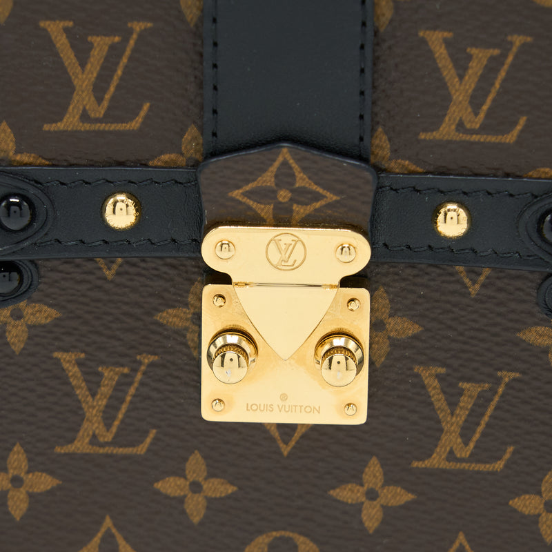 Louis Vuitton Pochette Trunk Verticale Monogram Reverse Brown in