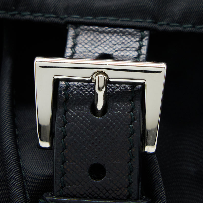Prada Re-Nylon Backpack Black SHW