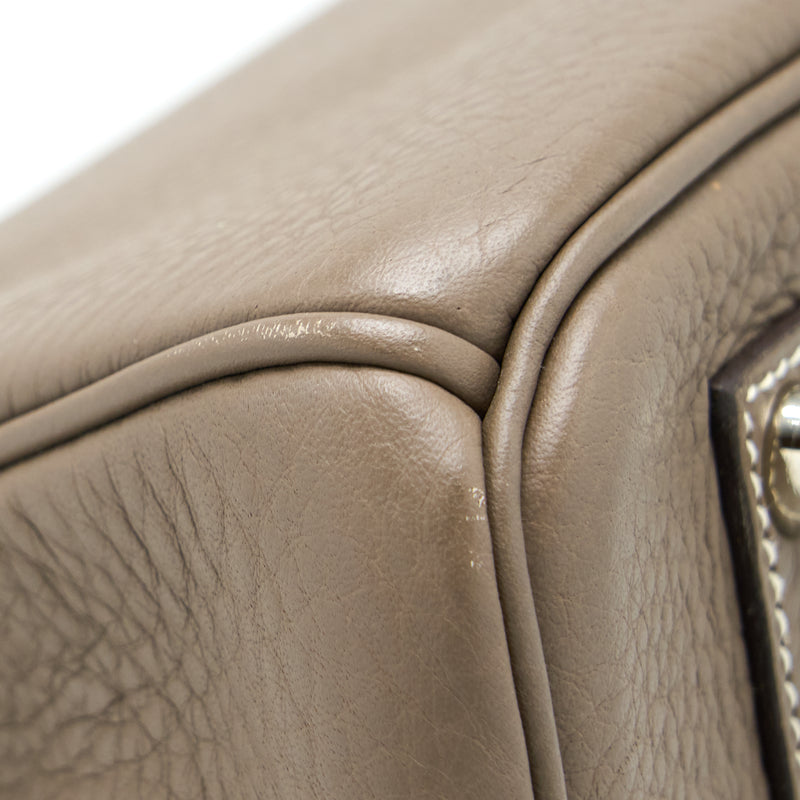 Hermes Birkin 35 Togo Etoupe SHW Stamp Square J