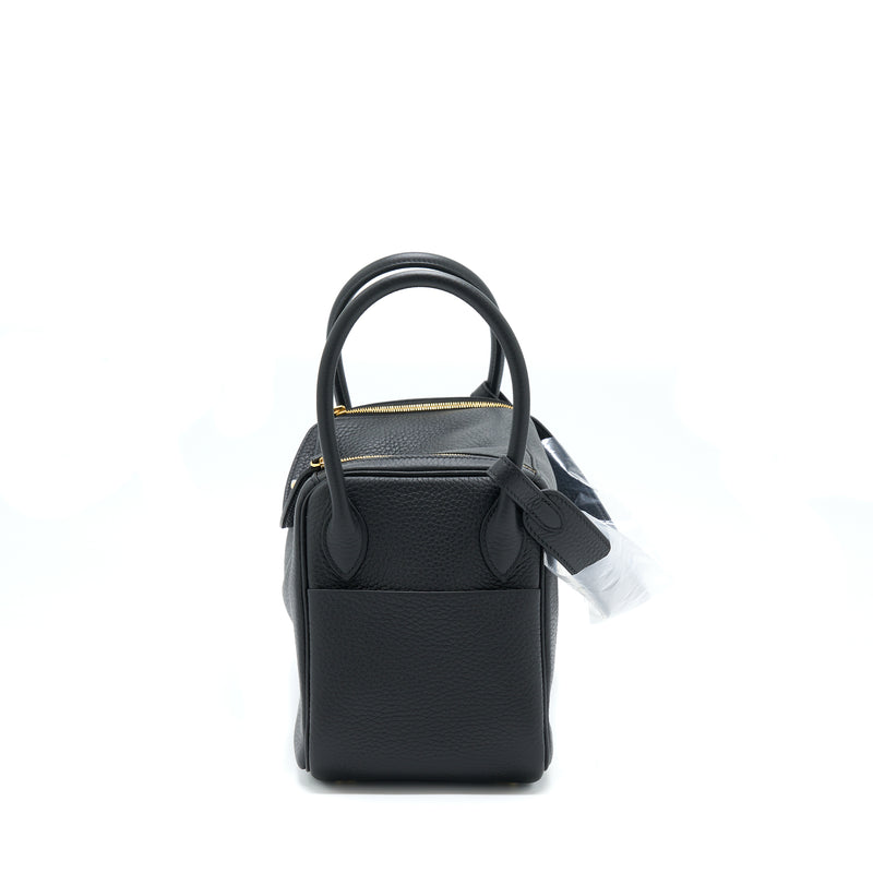 Hermes Lindy 26 Clemence Black GHW Stamp U