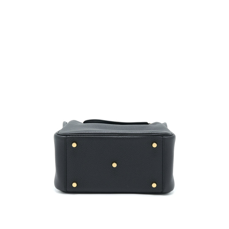 Hermes Lindy 26 Clemence Black GHW Stamp U