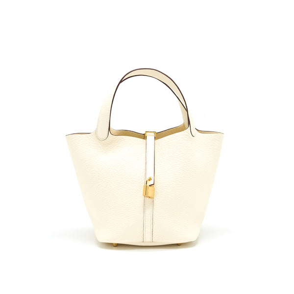 HERMES PICOTIN 22 LOCK BAG I2 NATA GHW STAMP Z
