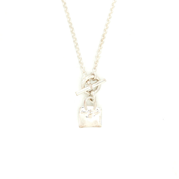 Hermes Birkin Amulette Pendant Sterling silver