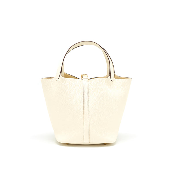 HERMES PICOTIN 22 LOCK BAG I2 NATA GHW STAMP Z
