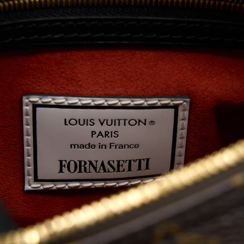 LOUIS VUITTON X FORNASETTI Calfskin Fornasetti Speedy