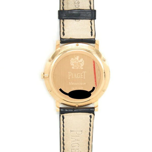 Piaget Altiplano Watch 38mm 18k Rose Gold Hand-Wound Mechanical Movement