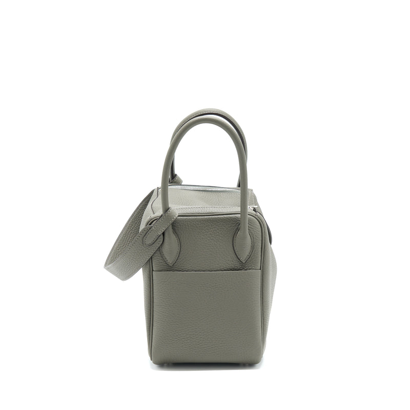 Hermes Lindy 26 Clemence 0L Gris Meyer SHW Stamp U