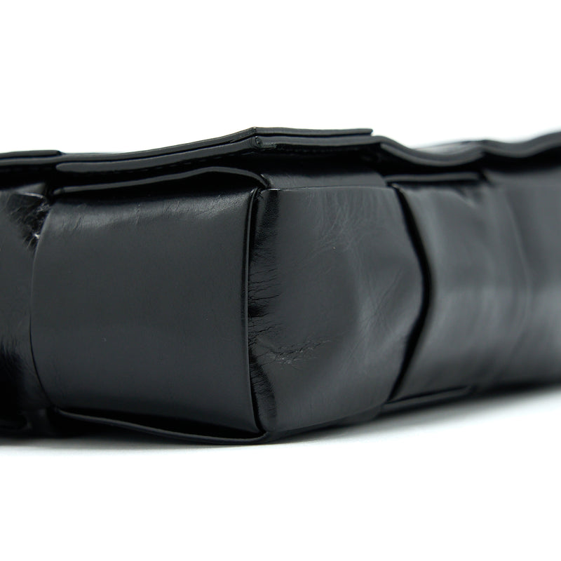 Bottega Veneta Cassette Belt Bag Calfskin Black
