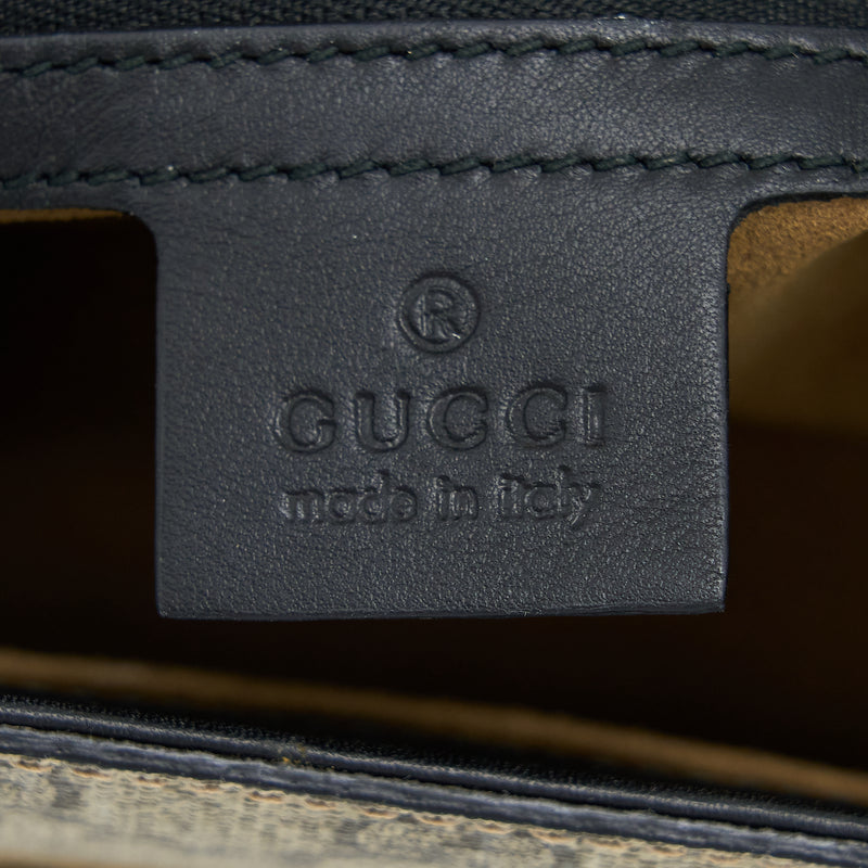 Gucci Padlock GG Supreme Top Handle Bag GHW