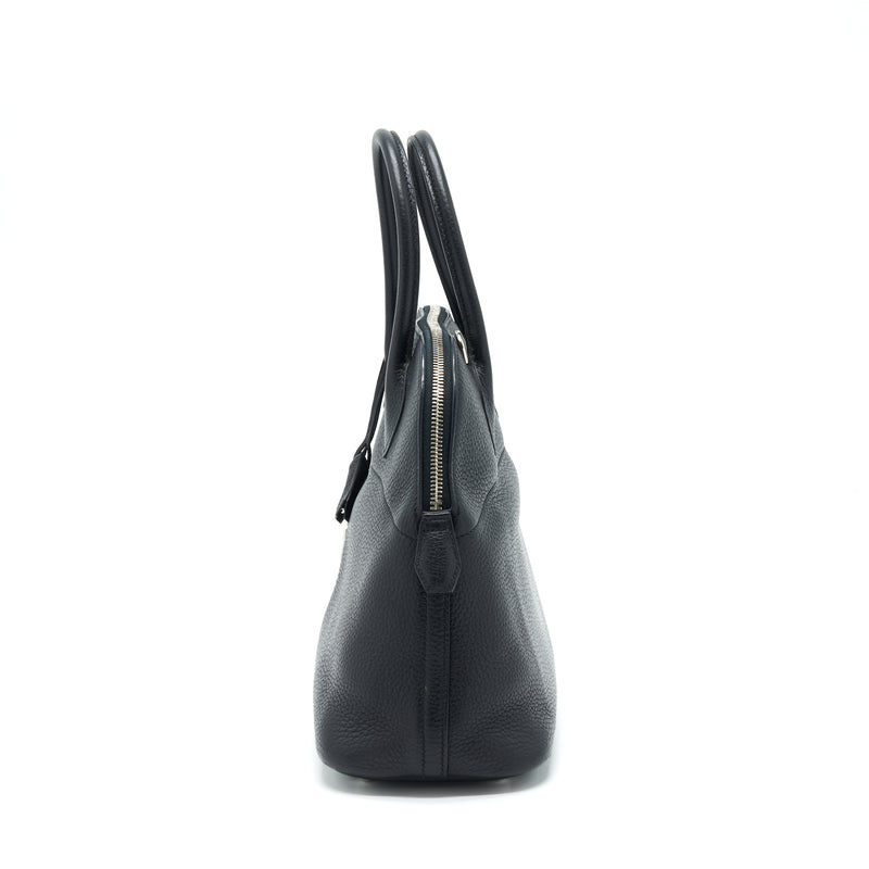Hermes bolide 31 clemence leather black with SHW stamp T