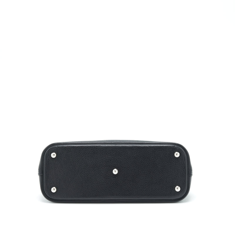 Hermes bolide 31 clemence leather black with SHW stamp T
