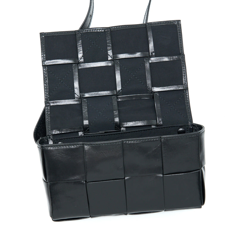 Bottega Veneta Cassette Belt Bag Calfskin Black